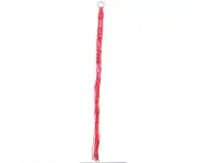Macrame Plant Hanger Indoor Outdoor Plant Holder For Hanging Potted Plants Flowers (Red)