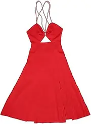 [APLVFFZH] Backless Beach Dress Women's Summer Dress for Beach Cocktail