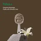 ABS Hair Scalp Massager Shampoo Long Brush Shower Comb Exfoliate Remove Dandruff