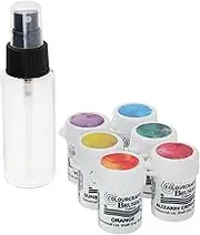 Brusho by Colourcraft BRU85507 Brusho Crystal Set 6 Color Craft Spritzer Colour