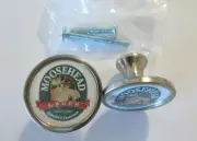 Moosehead Beer Cabinet Knobs, Moosehead Beer Logo Cabinet Pull / kitchen knobs,