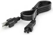 3.8FT Black 3 Prong Power Cord for Thermal Printers and Label Machines