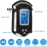 Digital LCD Portable Breath Alcohol Tester Breathalyzer Analyzer police Detector