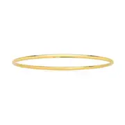 9ct Gold 65mm Solid Golf Bangle