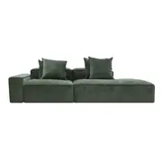 [James Lane] Riley Muse Forest Modular Sofa - 1x Arm, 1x Armless, 1x Right Terminal