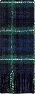 [I LUV LTD] Lamont Modern Tartan 100% Lambswool Scarf Made in Scotland