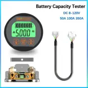 8-120V Battery Capacity Tester Vehicle Lithium Battery Indicator 50A 100A 350A