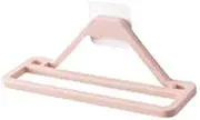 Wall-Mounted Shoes Rack Plastic Shoes Holder Storage Organizer Dormitory Province Space Wall Slippers Shelf Home Simple Paste Shoe Storage Rack (Color : B)