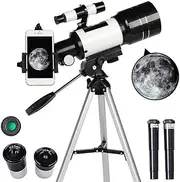 Refraction Astronomical Telescope with Portable TripodMonocular Telescopio Space Observation Scope Outdoor