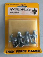 Swordplay! Musketeers Miniatures Pack Task Force Games 8002 - New