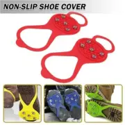 Outdoor Sports Ice Gripper 5 Teeth Spike Grips Cleats Shoes Crampons Women Men