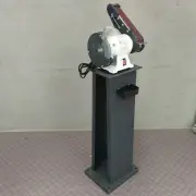 Bench Grinder Linisher Belt Sander with Stand METEX 150mm
