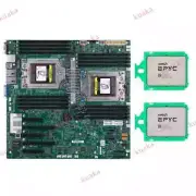 Supermicro H11DSi-NT Motherboard + 2x AMD EPYC 7302 CPU 16 Cores 3.0 GHz 155W