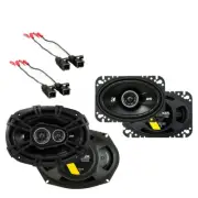 Fits Chevy Caprice 1994-1996 Factory Speaker Upgrade Kicker DSC46 DSC693 Package