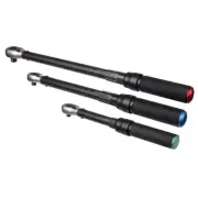 Sealey Torque Wrench Micrometer Style 3pc Premier Black 1/4 3/8 1/2" STW900SETB