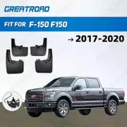 Exquisite 4Pcs Mud Flaps Mudflaps Splash Guards Fender Flares Front Rear for Ford F-150 F150 2017 - 2020 2018 2019