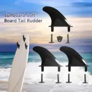 3pcs Surfboard Fins Stand Up Paddle Board Surf Water Wave Side Fin Accessories
