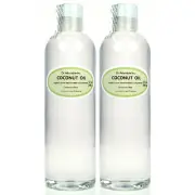 24 Oz Premium Pure Organic Cold Pressed Best Fractionated Coconut Oil Shiny Hair