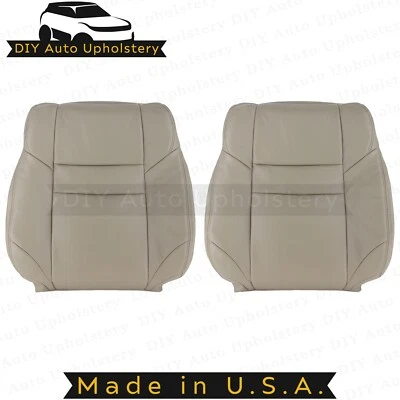 2012-2016 For Honda CR-V Driver/Passenger Top Leather Seat Covers Tan (for: Honda)