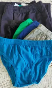 back to school boy pack navy long pant & briefs RRP $38