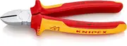 Knipex 70 06 180 SB 1000V Insulated Diagonal Cutter, 180 mm