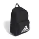 Adidas 後背包 Classic Logo Backpack 黑 白 男女款 基本款 愛迪達【ACS】 FS8332