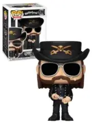 Lemmy Kilmister 170 MOTORHEAD Funko Pop Vinyl New in Mint Box + Protector