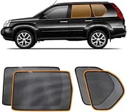 X-CAR Window Sun Shades for Nissan X-Trail Xtrail 2007-2013 T31 Series Rear Magnetic Blind Mesh SunShades Accessories