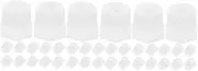 ULTECHNOVO 3sets Rv Water Heater Drain Plug Rv Drain Plugs Set Plastic Stopper Tools Easy Installation for Owners 12pcs*3