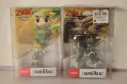 Nintendo Amiibo Toon Link and Wolf Link