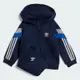 adidas 套裝 男童 女童 幼童 長袖 運動 國際碼 三葉草 FZ HOODIE SET 藍 HL2209