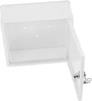 HYTROVE Lockable Milk Box Wall Hanging Milk Storage Case Outdoor Mailbox Key Safe Easy Install