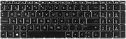 Laptop Keyboard for HP 15-DA000 with White Backlit Non-Frame Black Spanish SP