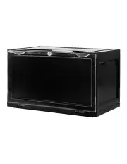 [Stacked] Shoe Box Acrylic Sneaker Display Case in Black