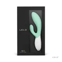 在飛比找PChome24h購物優惠-LELO INA 3 多功能雙震動按摩棒 海藻綠