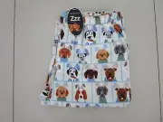 Peter Alexander Men's Cream Bunny Dog Long Flannelette Pyjama Pants Size XXL