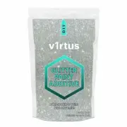 2 X v1rtus Silver Glitter Paint Additive 100g for Emulsion Walls Ceiling Bedroom