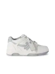 Off White Out Of Office Leather Sneakers
