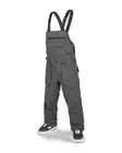 Volcom Roan Bib Overall Men's Snow Pants, Charcoal, Small