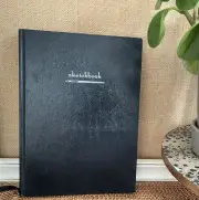 Barnes & Noble 8" x 10" Sketch Book Hardcover Sketchbook Drawing Paper