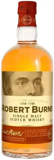 The Arran Robert Burns Single Malt Scotch Whisky 700ml
