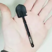 Mini Utility Shovel Doll Size 1:8 Scale Survival Camping Army Digging Road work