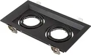 Mipcase Lighting Trim Ring Shell for Spotlights Mounting Frame Easy Installation Seamless Appearance for Kitchen Dining Hallway