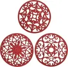 Trivets for Dishes,Silicone Hot Pads for Kitchen, Trivets for Hot Pots