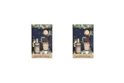 2x 3pc Urban Evie Floral 100g Bath Salt 50g Bath Bomb 50ml Body Scrub Set Navy