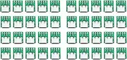 Binxind 20 Pcs Female Connector USB Type C Breakout Board with PCB Converter Board for Data Line Wire Cable Transfer