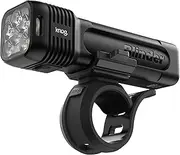KNOG Blinder 1300 Bike Light - 1300 Lumen Bicycle Light with Compact CNC Design, 6 Modes, USB-C Rechargeable, IP67 Waterproof, LED Battery Indicator & Side Visibility Windows One Size Black