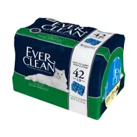 在飛比找ETMall東森購物網優惠-EverClean 藍鑽 強效無味低敏貓砂42lb (19k