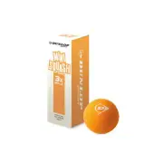 Dunlop Play Orange Mini Squash Balls - 3 Pack