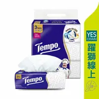 在飛比找樂天市場購物網優惠-TEMPO極吸萬用3層抽取式廚房紙巾60抽 3包/12袋/箱